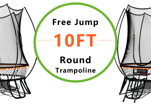 Trampoline: Round 10ft Springless with Enclosure - Image 2